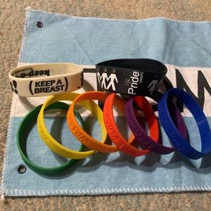 World pride Toronto bracelets